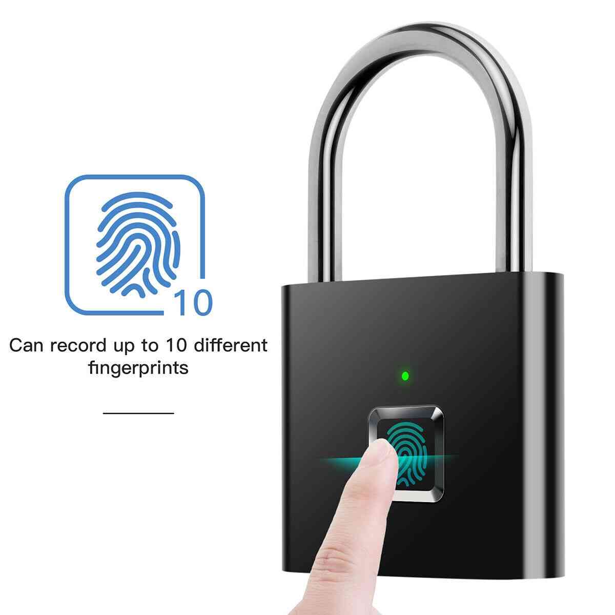 Fingerprint Anti-theft Smart Bluetooth, Rechargeable Door Lock