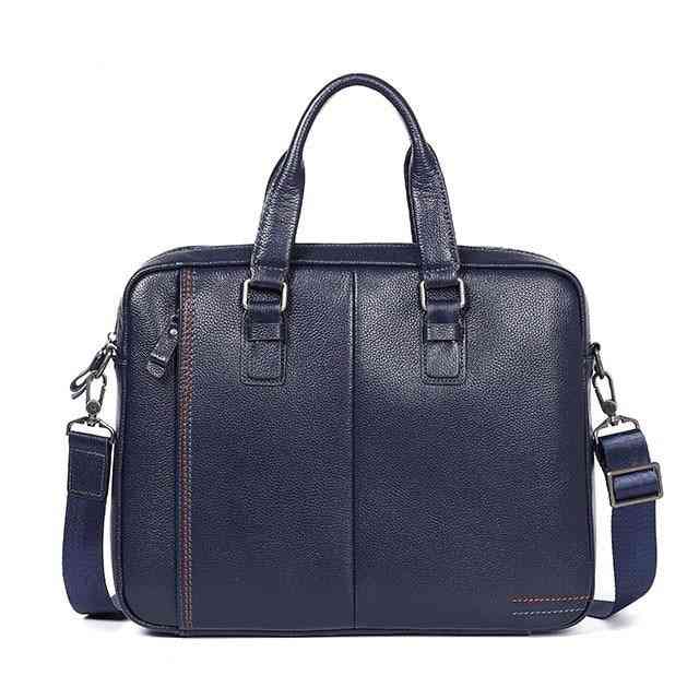 Leather Men Business Handbag