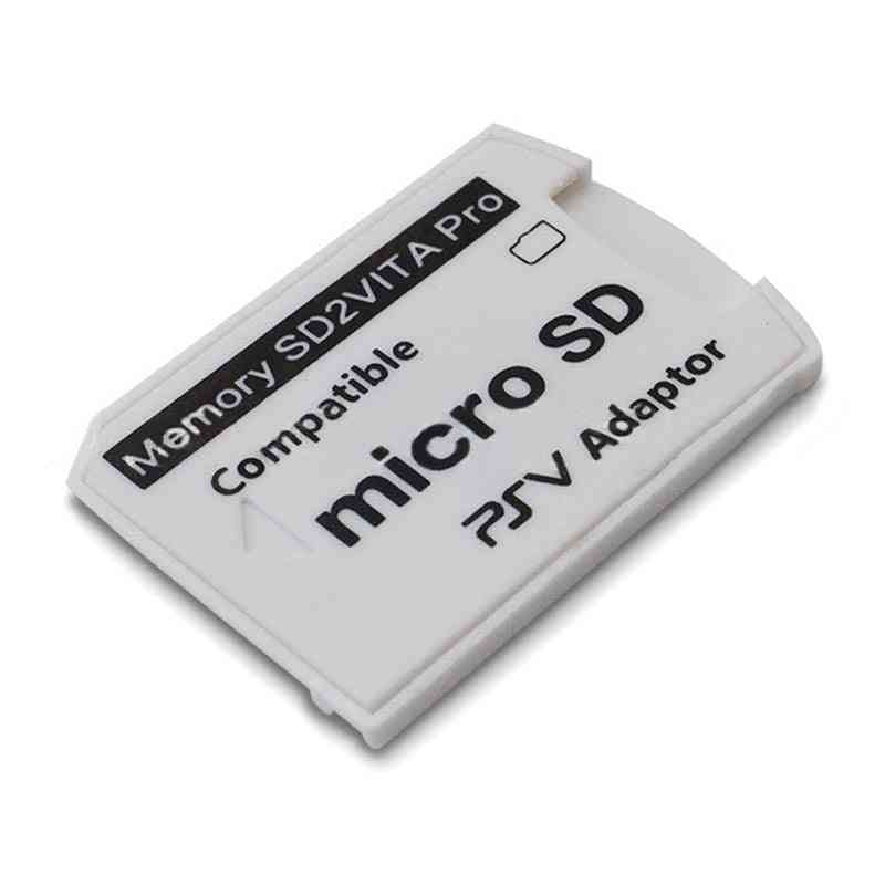 6.0 sd2vita verzió a ps vita memória tf kártyajáték kártyához psv 1000/2000 adapter micro sd kártyaolvasó