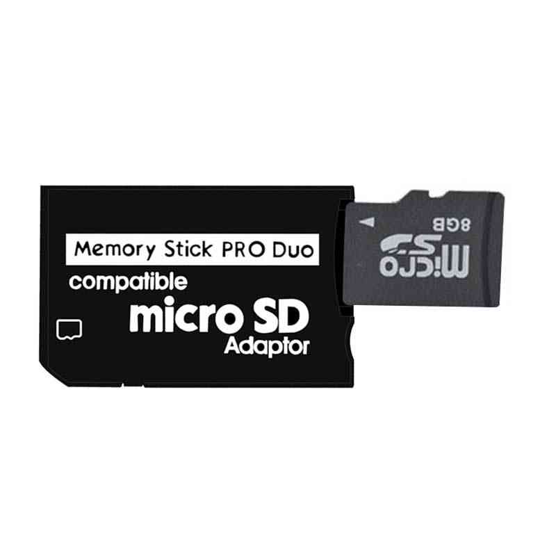 Ingelon Memory Stick Pro Duo Adapter Micro Sd To Memoria Stick Card Tf To Ms Card Reader