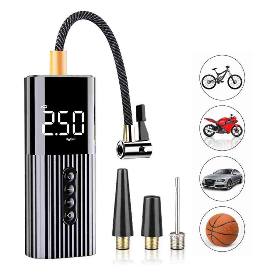 Mini Portable Air Compressor With Led Display