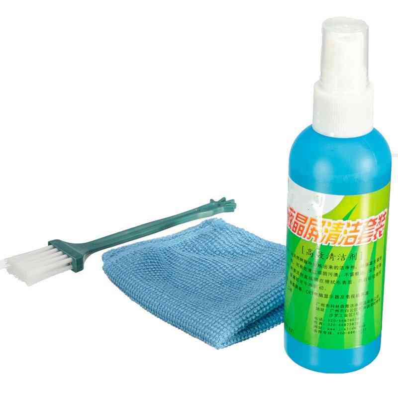 Dust Cleaner, Computer Screen Cleaning Lens, Pen Brush, Wipes Air Blower Kit
