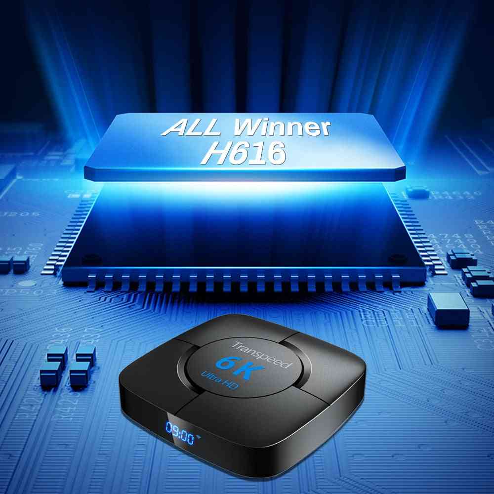 Transpeed 6k Ultra Hd, Wi-fi Bluetooth Tv Box