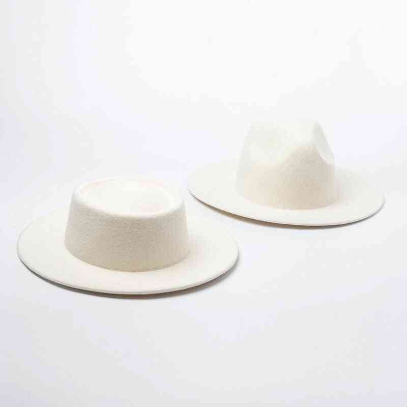 Cappelli di feltro da donna, fedora a tesa larga per la festa di matrimonio