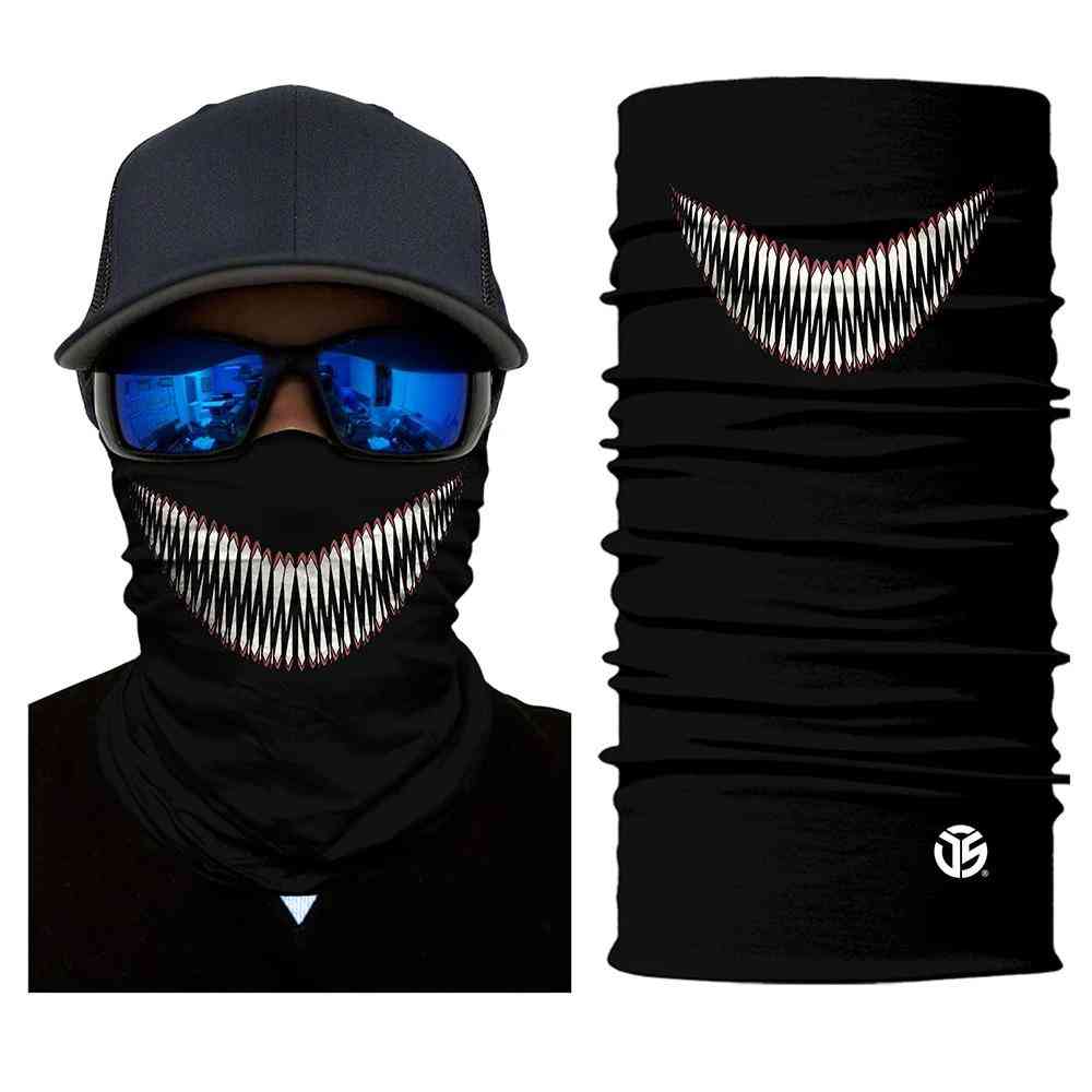 3D безшевна отрова вълшебна бандана шия, шалове шал за лице на предпазителя на лицето