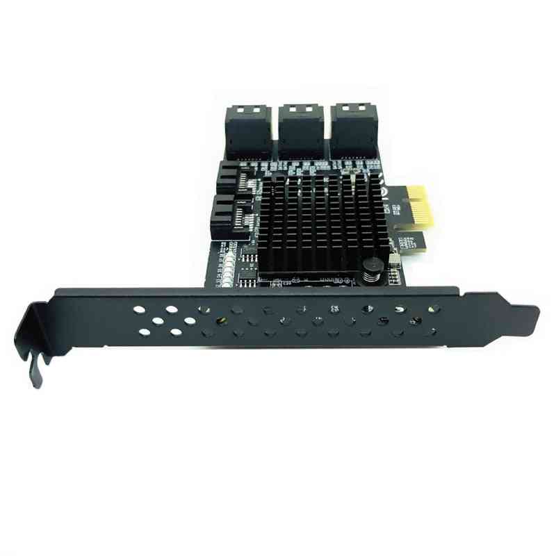 8-portowa karta rozszerzeń SATA 3 PCI Express, kontroler PCI-E / SATA