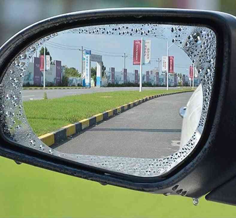 Rearview Mirror Waterproof Sticker, Window Transparent Film