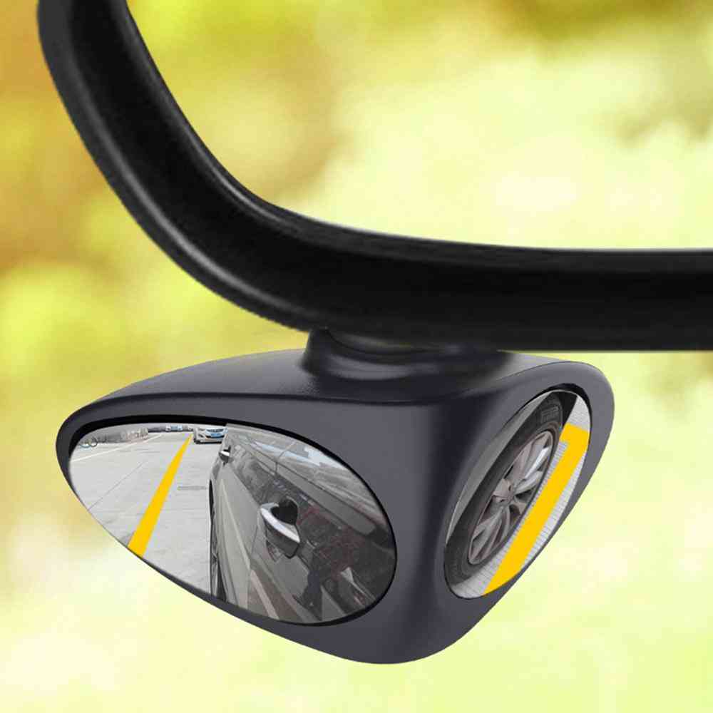 Blind Spot Mirror Car Rearview Zone Mirror Rotatable 2 Side Wide Angle