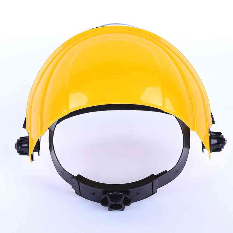 Dustproof Mask Transparent, Pvc Safety Faces Shields, Screen Spare, Visors Head Helmet