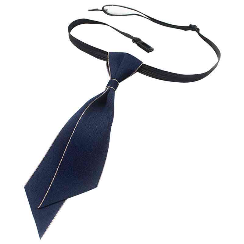 Professionell själv båge smal hals slips