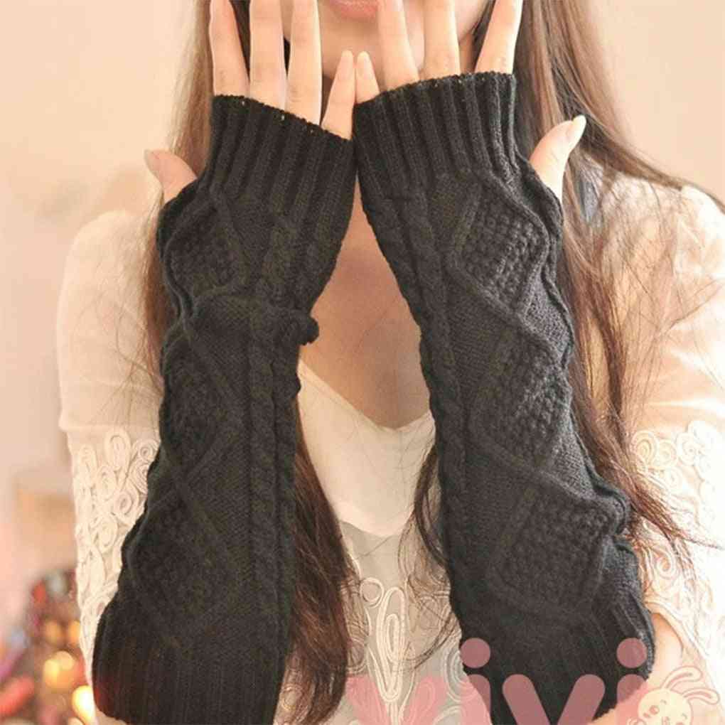 1 Pair Sleeveless Warmer Fingerless Gloves
