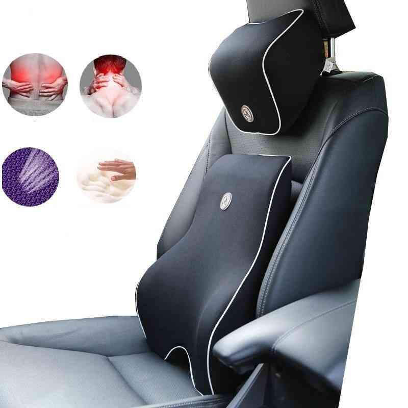 Auto Cushion Car Waist Pillow Seat Support Neck