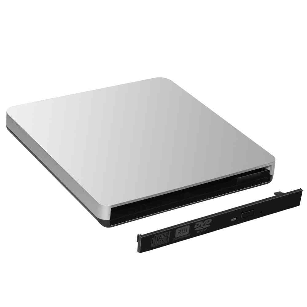 Usb External Enclosure Case For Laptop Sata Slot Loading In Optical Dvd Drive
