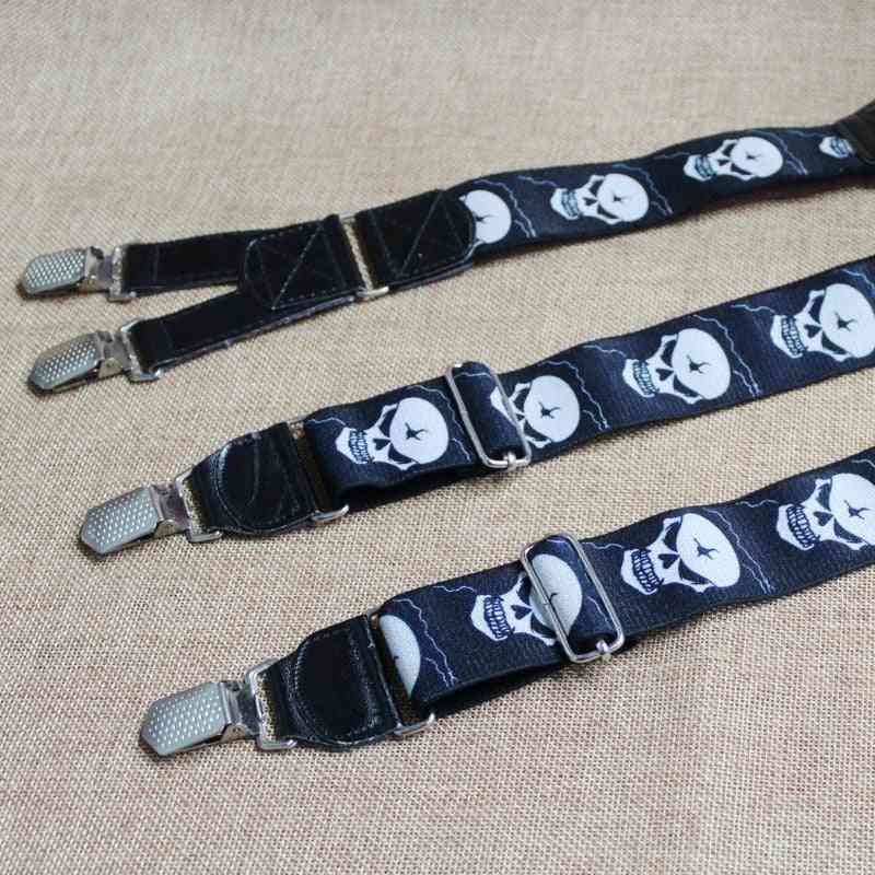 Fashion Skull Men Suspenders