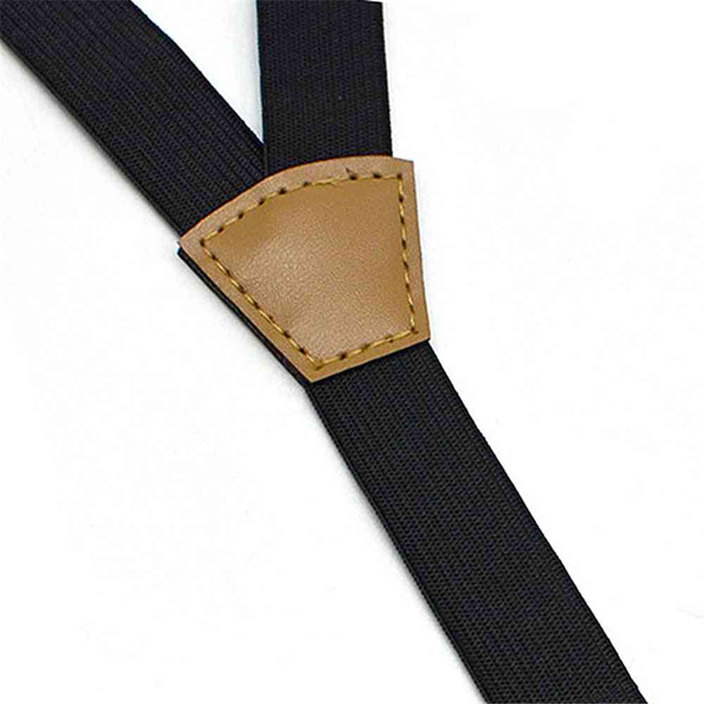 Brățări elastice cu nasturi pentru băieți, piele reală pentru copii, bretele pentru copii
