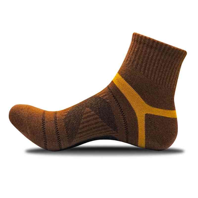 Merino Wool Ankle Cotton Basketball Sports Compression Sock For Man