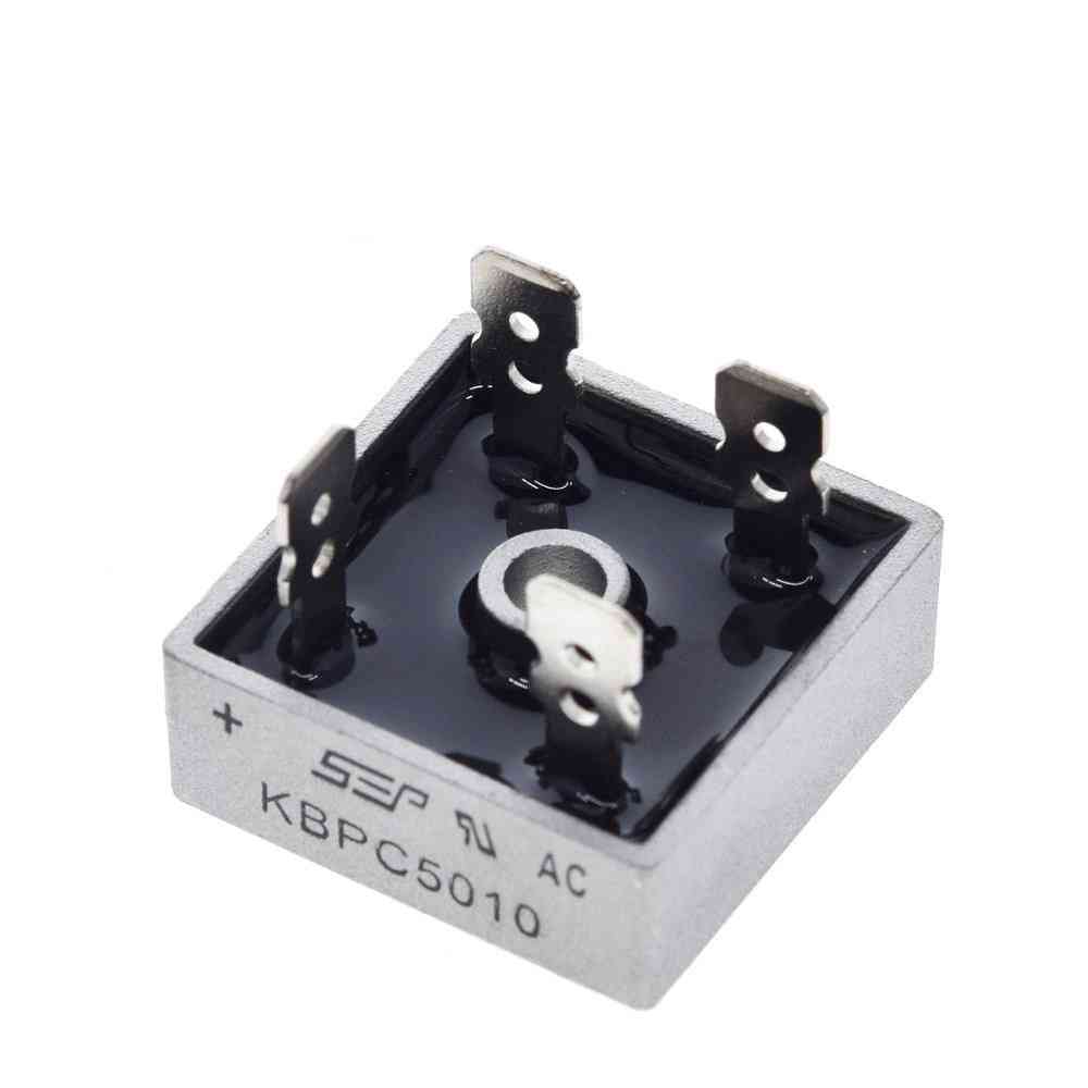 Kbpc5010, 50a - retificador de ponte de diodo