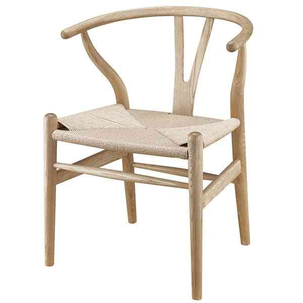 Blagovaonska stolica u danskom stilu, klasično hrastovo drvo