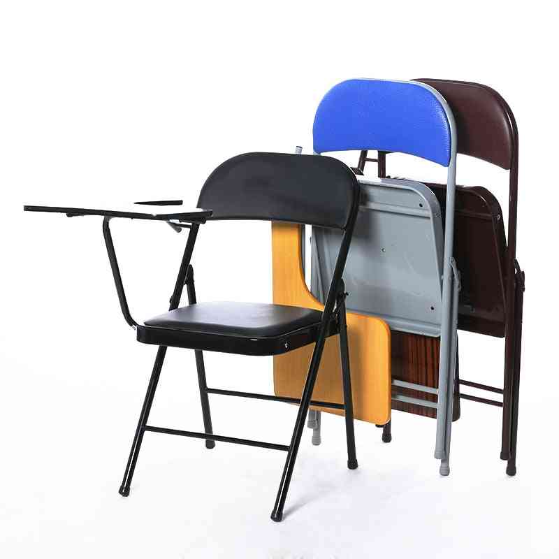 Cadeira de conferência portátil dobrável para reunião com quadro