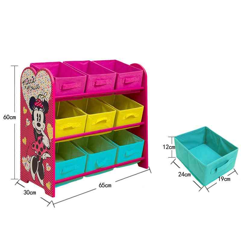 Multi-storey Shelves Toy Box