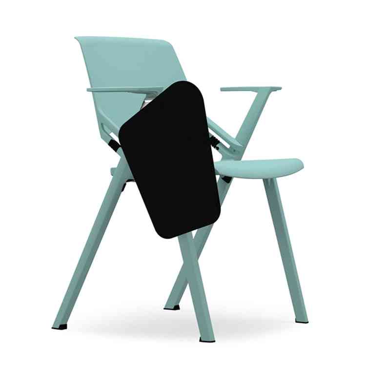 Folding Conference Training Chair With Writing Board