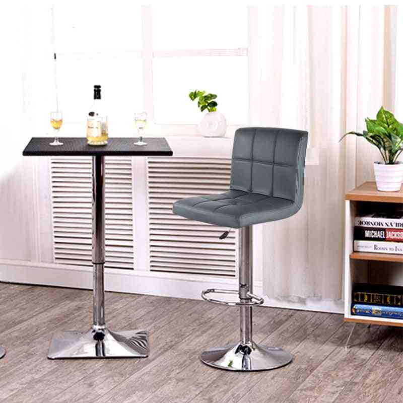 Obrotowe stołki barowe ze skóry pu krzesła z regulacją wysokości licznik krzesło pubowe stołki barowe
