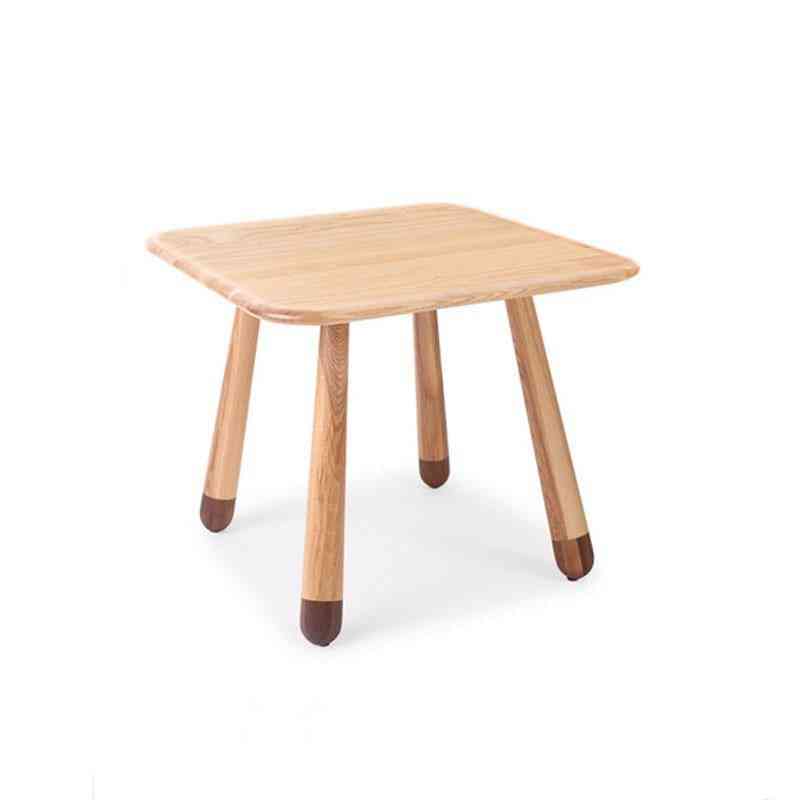 Tömörfa szögletes asztal