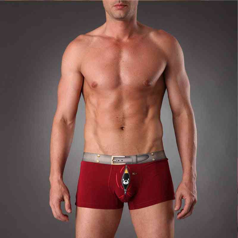 Underwear Boxer Modal Homme Shorts, Men Underpants