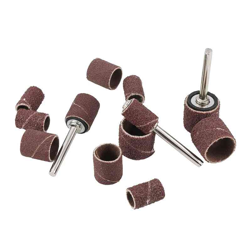 Sanding Band With Shank Drum Kit For Dremel And Rotary Accessories Abrasive Tool