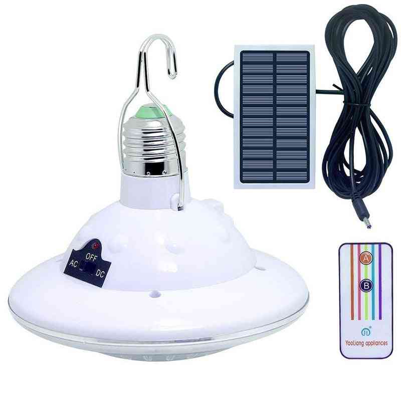 Led Solar Lamp Power Portable, Usb Rechargeable - Emergency Light