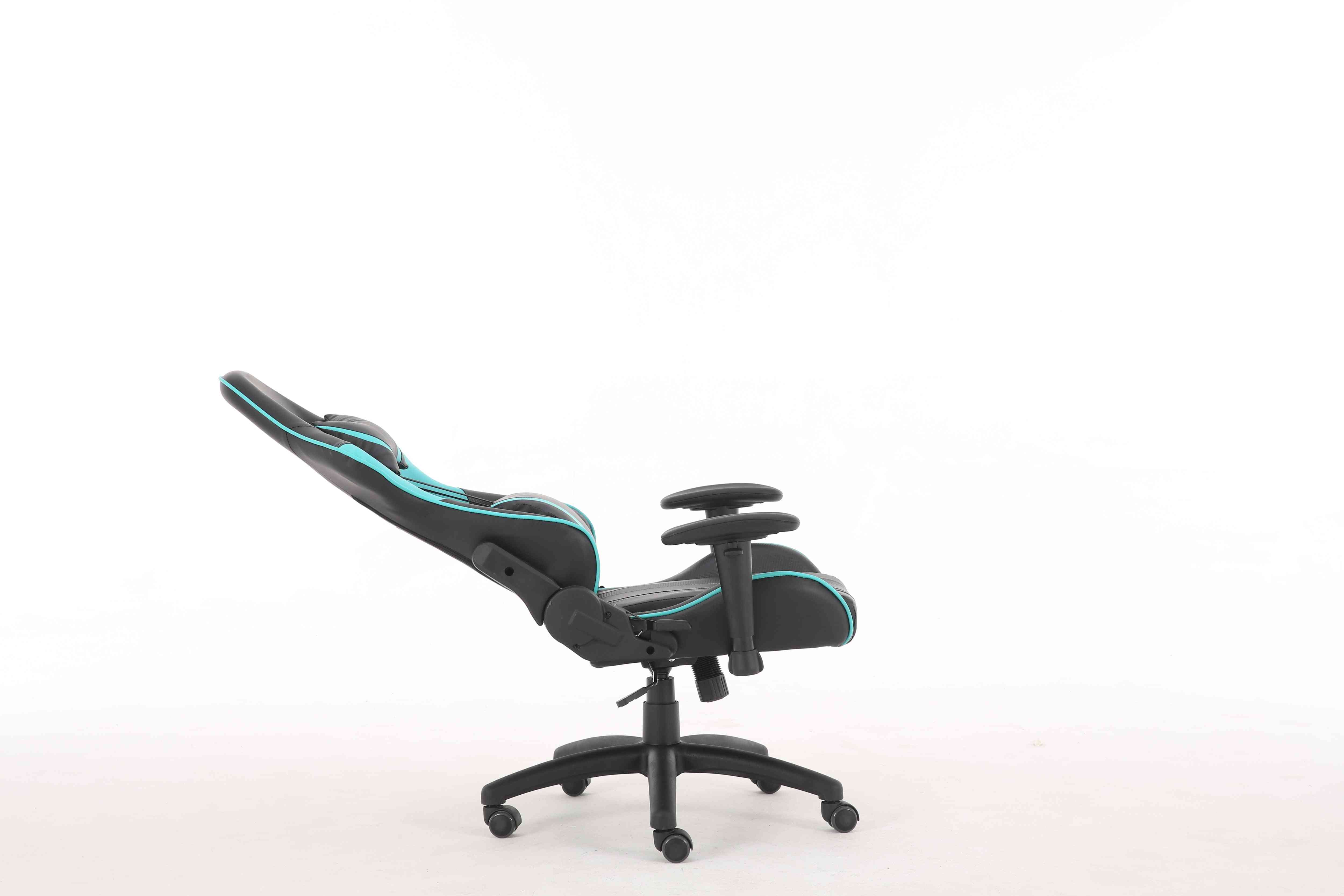 Ergonomically Designed Gaming Rotating E-sport Chair With Headrest And Waist Pillow