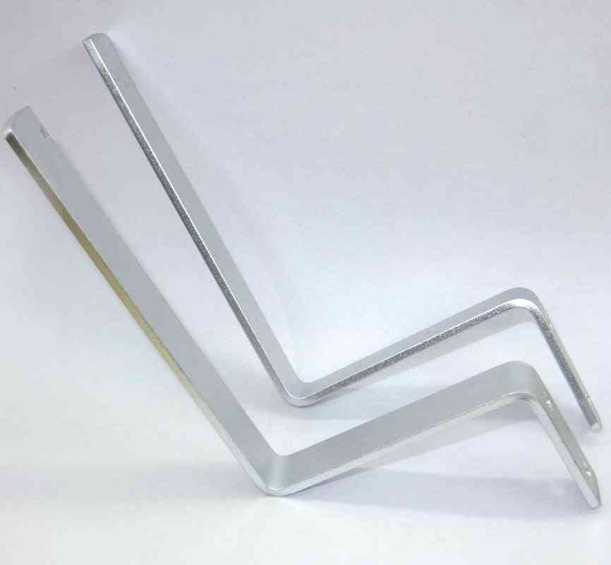 1 par - aluminiumsstativ, holder lagringsstativ for vinylplater, magasin