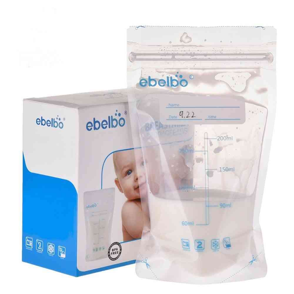 Bolsa de almacenamiento de leche materna para bebé