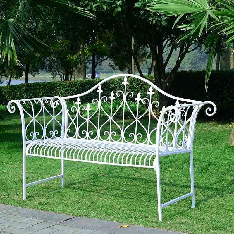 Double Chair Leisure Lounge Bench- Outdoor Furniture