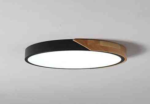 Modern Led Ceiling Light Ultra Thin Lamp For Home Decor With Remote Control Set1