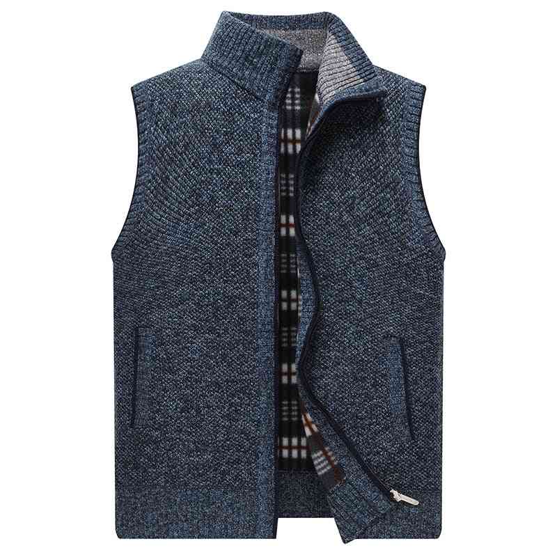 Men's Sweater Vest Fashion Streetwear Sleeveless Coat