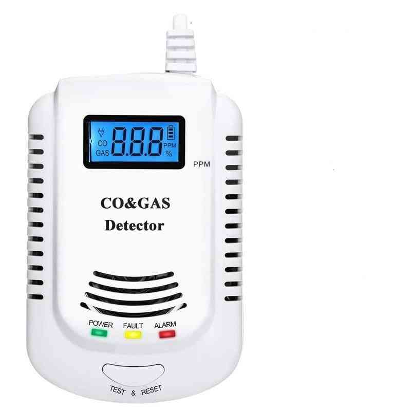 2 In 1 Co And Gas Detector With Voice Promp And Led Display