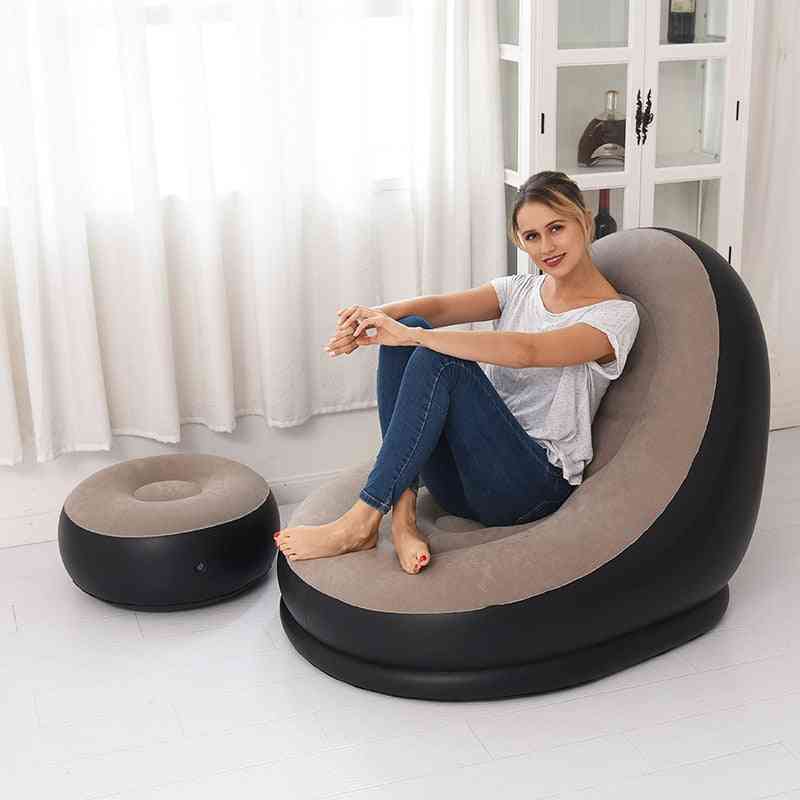2-комплект преносим, разтегателен диван за външни градински дивани