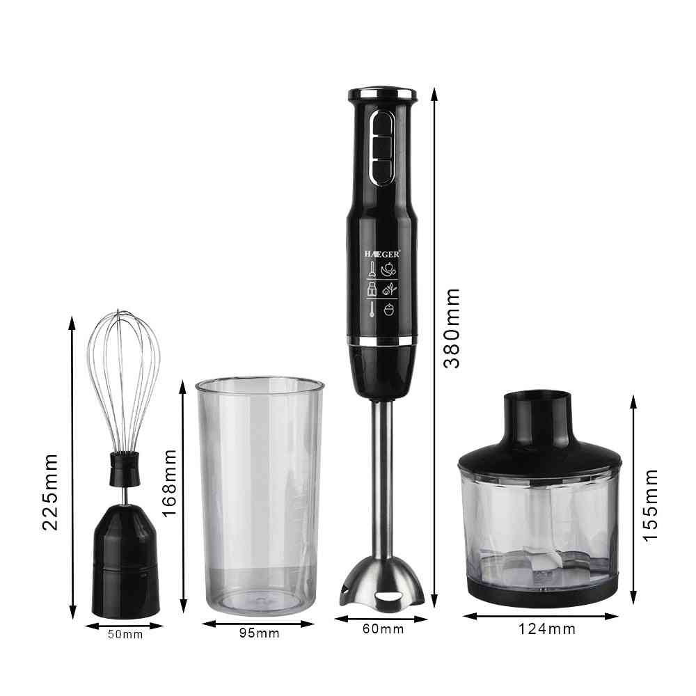 4 In 1 Powerful And Portable Muti-functions Hand Blender