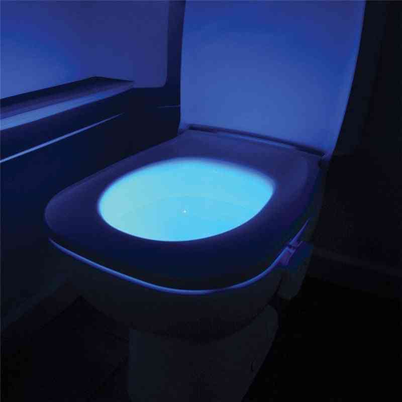 Luz de inodoro wc de retroiluminación impermeable