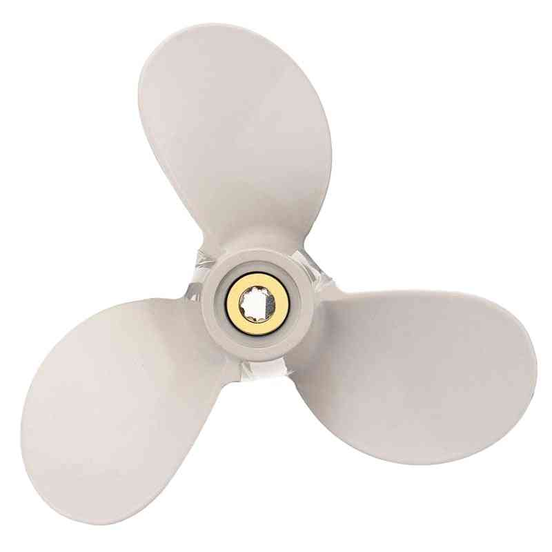 Aluminum Alloy, Outboard Spline Tooth Blade Propeller For Marine Boat