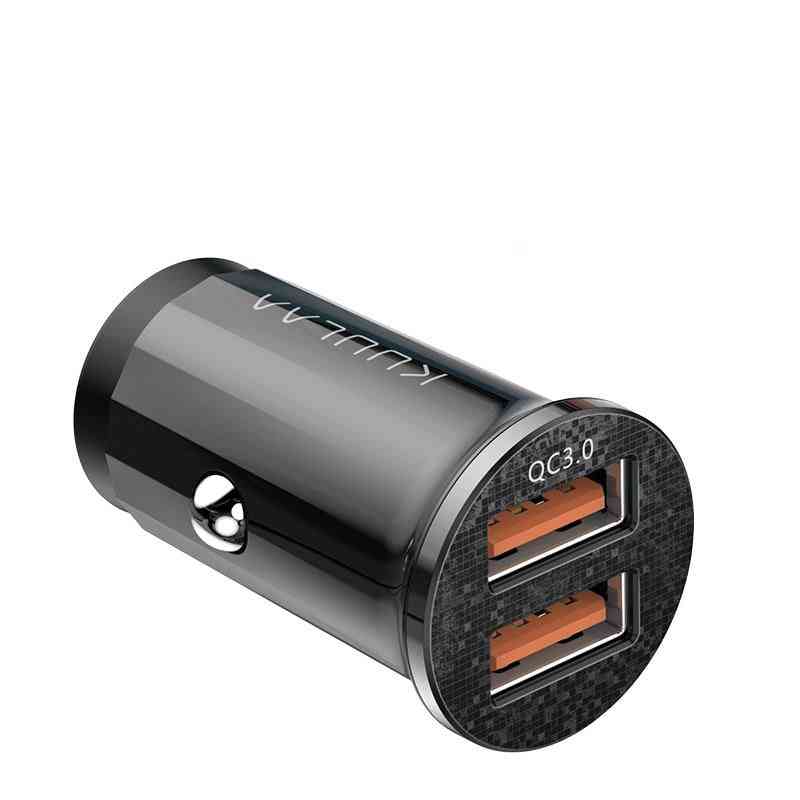36w Dual Quick 3.0 Car Charger For Mobile Phone