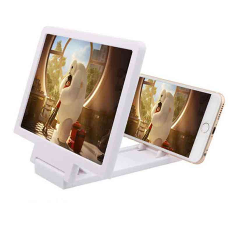 Foldable 3d Zoom Enlarged Screen Expander Non-slip Bracket Stand