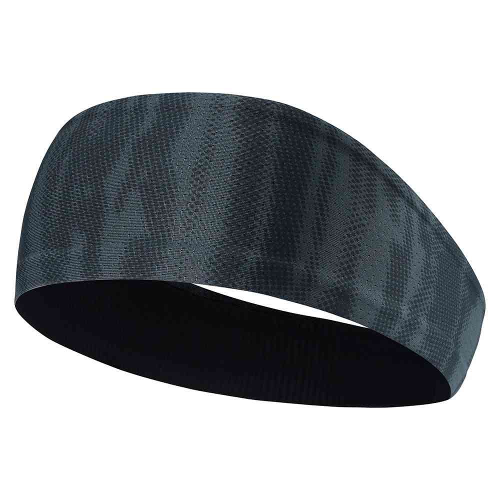 Elastic Men Headband / Hairband, Soft Sweatband Stretchy Headwear