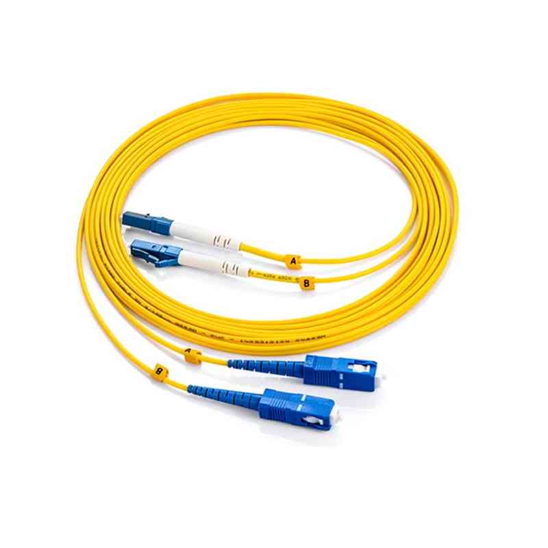 High Quality Sc-lc Single Mode, Duplex Fiber Optic Patch Cord, Ftth Cable