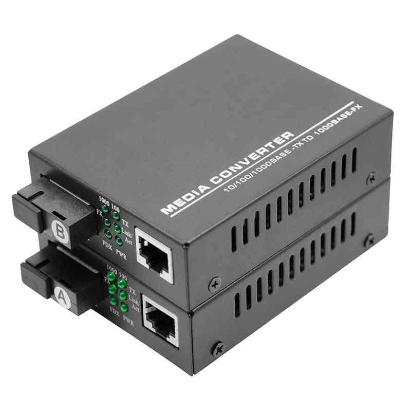 Gigabit-Ethernet-Glasfaser-Medienkonverter