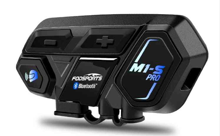 M1-s Pro Helmet Intercom Headset Motorcycle Bluetooth Interphone 8 Rider 2000m