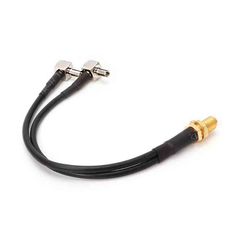 Sma- Adapter, Female To Y-type Male Connector, Splitter Pigtail Cable