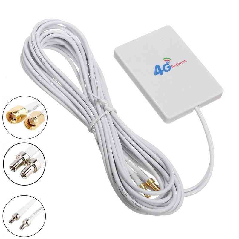 Jx 3g 4g Lte Router Modem Aerial External Antenna - Dual Sma Ts9 Crc9 Connector