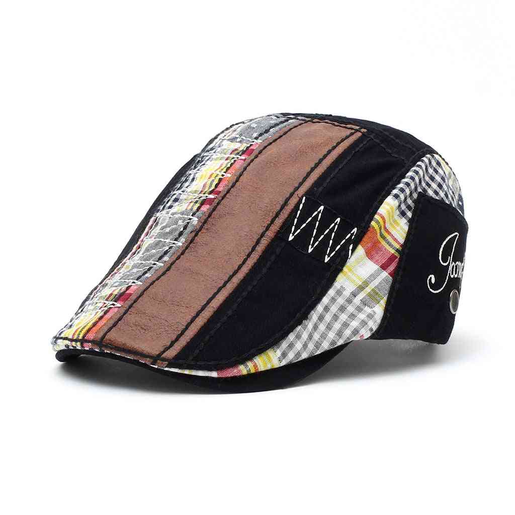 Classic Golf Hat, Boinas Cabbie Fashion Flat Cap/men